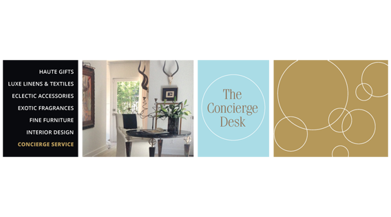 Website: Concierge services banner
